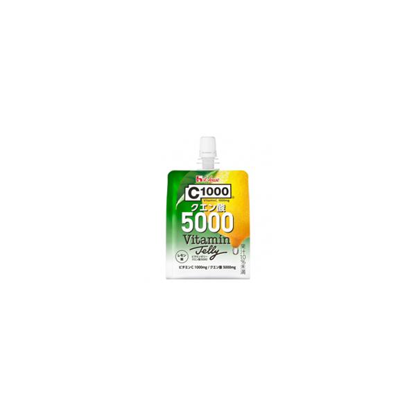 【送料無料】C1000ビタミンゼリークエン酸5000　１ケース(180g×24個入)