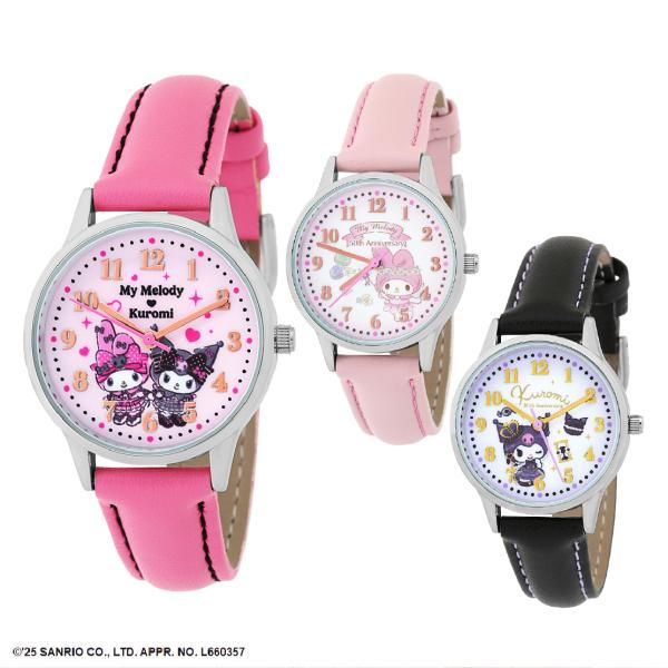 sanrio 腕時計 マイメロディ50周年 クロミ20周年 限定ウォッチ