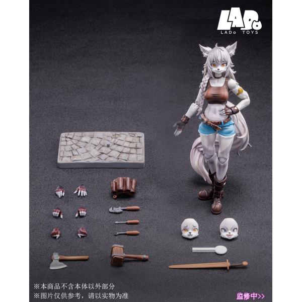 LADo TOYS ERA-001 Liya(リヤ) 整備士Ver. 1/12スケール可動フィギュア