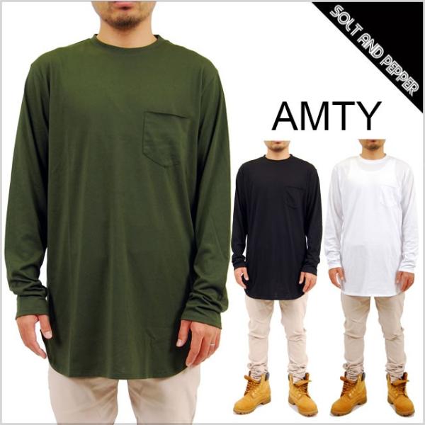 Amty アンティ ロング丈ポケット付きtシャツ ロング丈 長袖 ブラック 黒 ホワイト 白 オリーブ グリーン 緑 ミリタリー メンズ 男性 レディース 女性 Tops Buyee Buyee 日本の通販商品 オークションの代理入札 代理購入