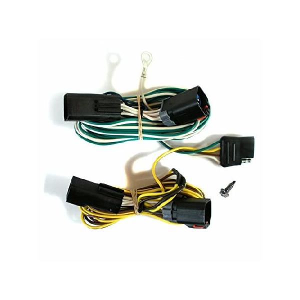 CURT 55534 車両側カスタム4ピントレーラー配線ハーネス 特定のクライスラー300 ダッジチャージャー チャレンジャーに適合並行輸入
