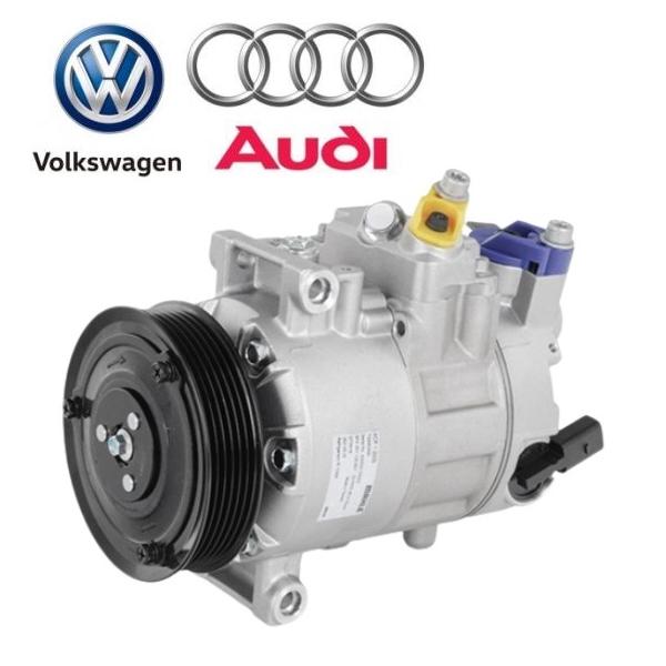 【正規純正OEM】 VW ワーゲン エアコン コンプレッサー 新品 正規純正OEM ワーゲン ザ・ビートル イオス ポロ ゴルフ5 ゴルフ