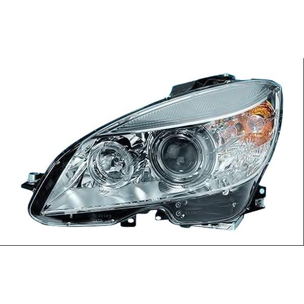 メルセデスベンツ　Cクラスヘッドライト左 正規純正OEM ベンツ 左 左側 Cクラス W204 バイ キセノン ヘッドランプ