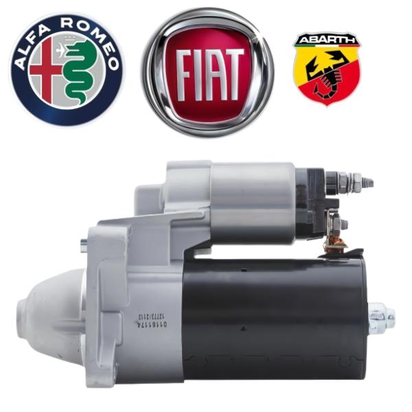正規優良品 FIAT フィアット 500 500C (312) プント プントエヴォ グランデプント (199) ブラビッシモ (198) エンジン スターター