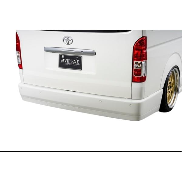 超美品 トヨタ純正 200系 ハイエース ワイドボディ リアバンパー AIMGAIN 純VIP EXE トヨタ 200 ハイエース ワイド スーパーロング