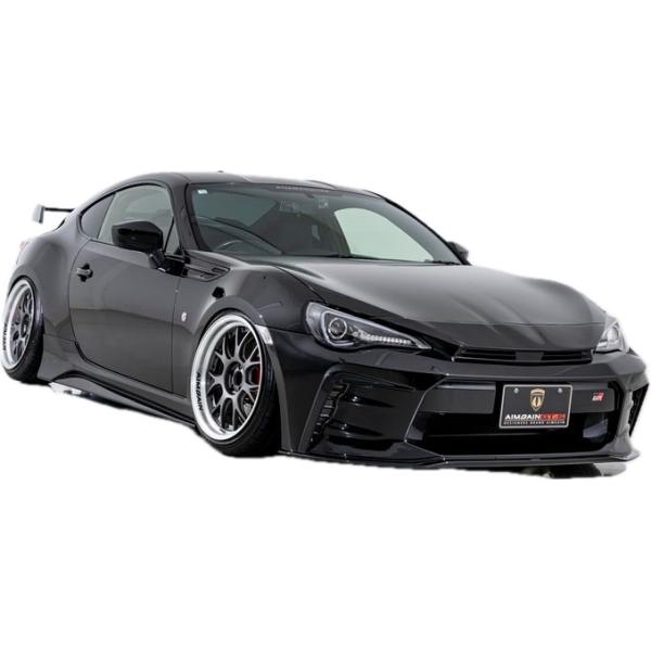 エイムゲイン│サイドステップ│86 BRZ 前期 後期｜ZN6 ZC6 AIMGAIN GT-S トヨタ 86 ZN6 前期 後期 ノーマルフェンダーVer サイド