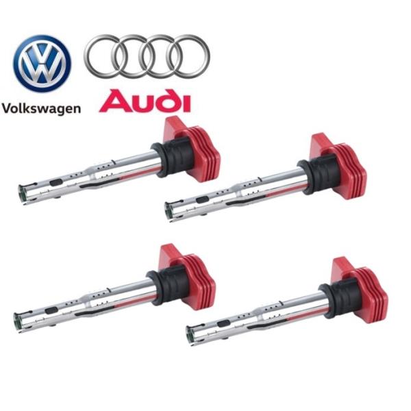 正規純正OEM アウディ ワーゲン イグニッションコイル 4本セット A4 A5