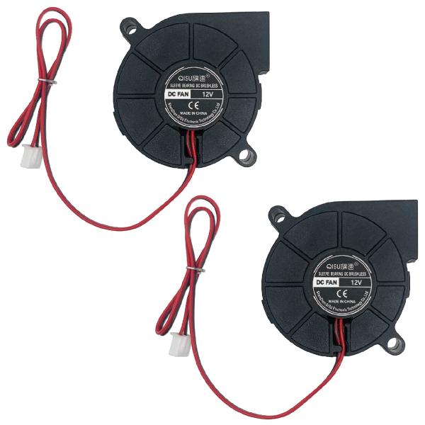 ・ 5015 DC 12V ・・Size:5015 DC 12V・1.DCブロアファンは、小型・軽量・低騒音で、連続運転にも安心できる長寿命設計です。高風量・低騒音に加え、信頼性の面で高い評価をいただいております。・2.軸受にスリーブベアリ...