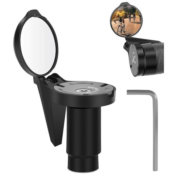 【セール中】ドイツ製天使がアクセントのハンドミラー VN0040 自転車 バーエンドミラー 凸面 小型 広角視野 適応ハンドル径16