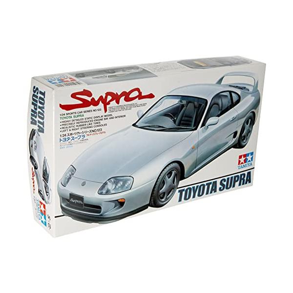 タミヤ 1/24 スポーツカーシリーズ No.123 トヨタ スープラ プラモデル
