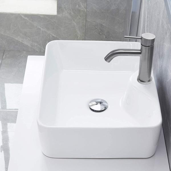 JOMOWN混合水栓付き カウンタートップ セラミック 洗面ボウル JOMOWN混合水栓付き カウンタートップ セラミック 洗面ボウル
