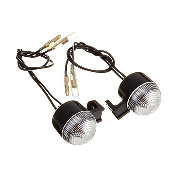 他サイト： キタコKITACO ワレンズミニウインカーセット クリアレンズ/シングル球 102-80-0500-20の商品画像