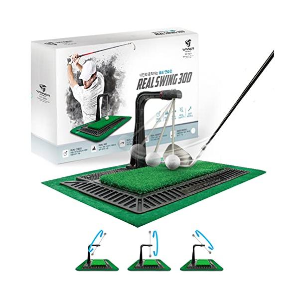 ウィナースピリット リアルスイング300 ゴルフスイング&ヒッティングトレーナー solvertex_za104ea0ace2