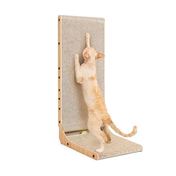 EHEYCIGA 猫 爪研ぎ 爪とぎベッド 家 XL 猫グッズ 長い猫の爪