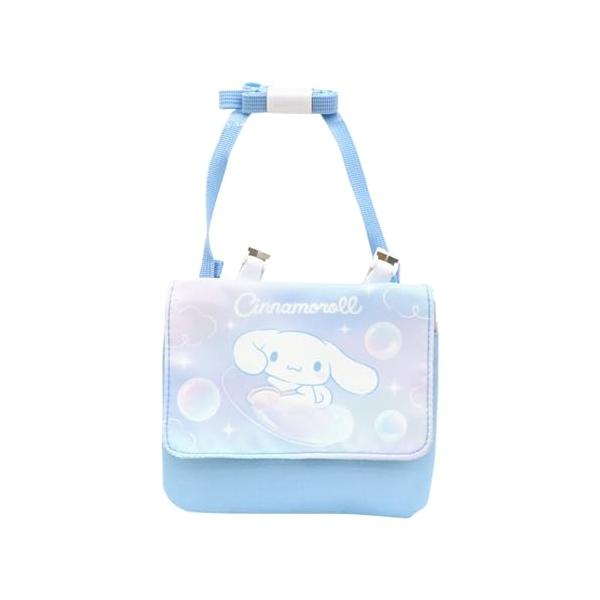 5点目100円♡新作♡新品♡サコッシュ＆シナモロールシールセット シナモロール - シナモン☆カプセルグッズ☆サコッシュの通販 by