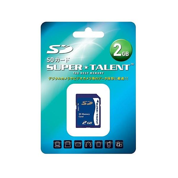 他サイト： SuperTalent SDカード 2GB ST02SDの商品画像