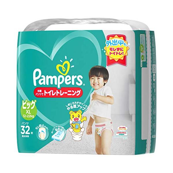 パンツ ビッグサイズパンパース オムツ 卒業パンツ 12~22kg 32枚