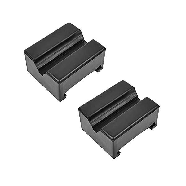 他サイト： ジャッキスタンド用パッド 方形 ゴム超高耐久耐久性向上 ラバーパット 汎用 特殊繊維入り ジャッキゴムパット 2個入りの商品画像