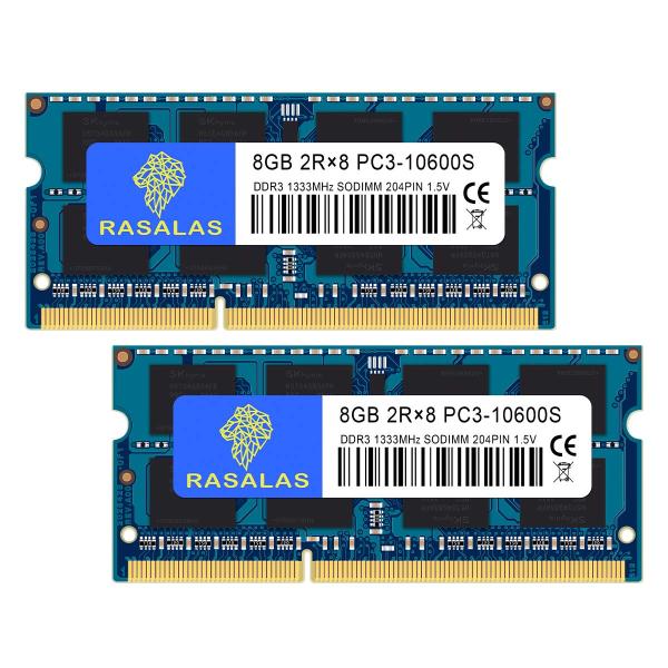 PC3-10600 DDR3-1333MHz 8GB×2枚 ノートPC用メモリ 16GB DDR3 10600S