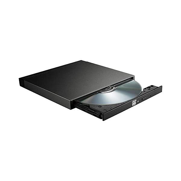 DVDドライブ CDドライブ バスパワー対応 usb 外付け 超薄型 超軽量 Windows/Mac対応 M-Disc ロジテック Logitec  LDR-LPWBW8U2NDB ロジテックダイレクト限定