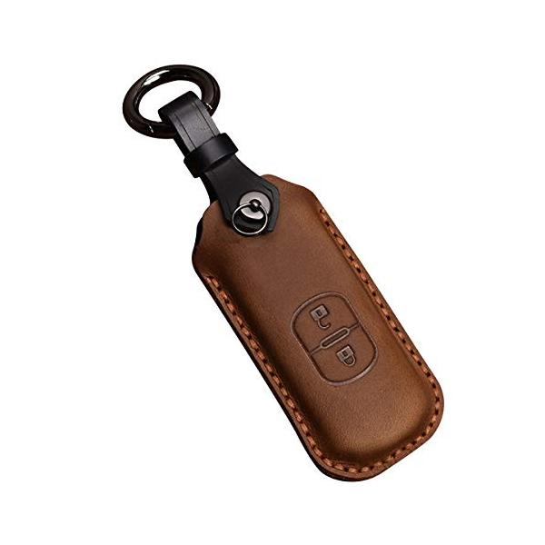 他サイト： YANMW マツダ キーケース キーケーススマートキーケースキーホルダー革キーカバーフマツダCX5 CX4 CX3 CX7 CX8 CX9 RXの商品画像