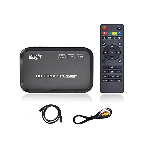 楽天市場】メディアプレーヤー4K マルチメディアプレイヤー HDD