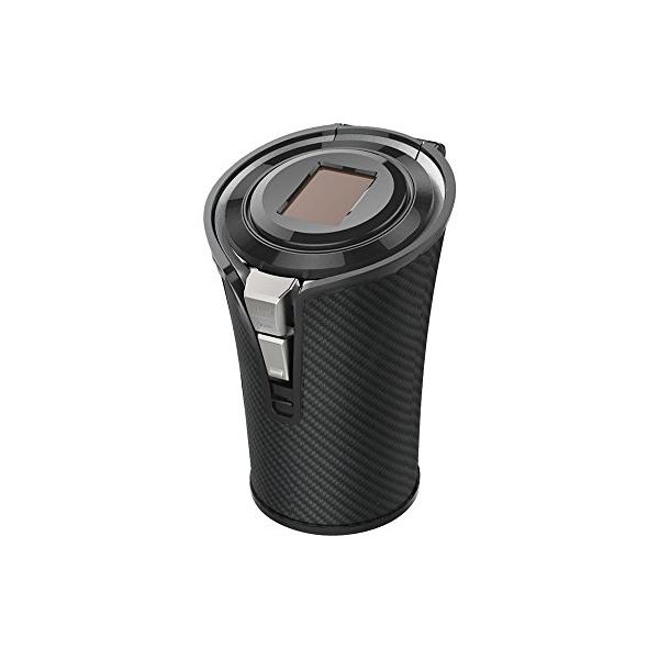 他サイト： 星光産業EXEA 車内用品 灰皿 エクセア ソーラーカーボンアッシュ カーボン ED-213 ドリンクホルダー型 LED付 灰捨て簡単の商品画像