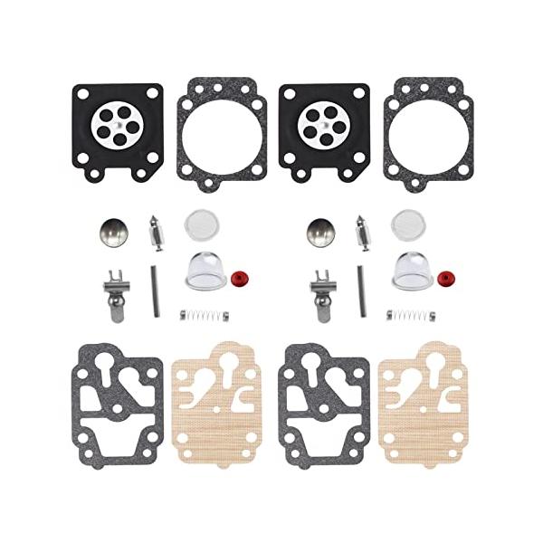 他サイト： キャブレター 修理キット ガスケット ダイヤフラム ワルボロWYJ・WYL系 刈り払い機 パーツ 刈払機 草刈り機 キャブレター 互換品 （２セの商品画像