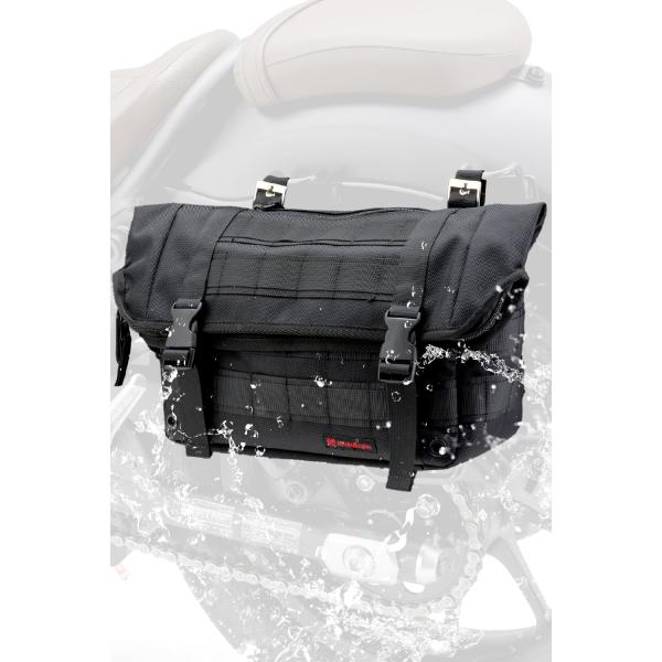 Henly Begins 防水サイドバッグ(6L) WR DHS-33 DHS-33 サドルバッグWR 6L ブラック｜株式会社デイトナ