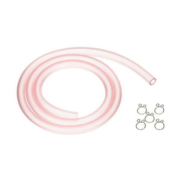 他サイト： キタコKITACO スーパーフュエルホースセット内径φ8×1m 汎用 ピンク991-0811000の商品画像