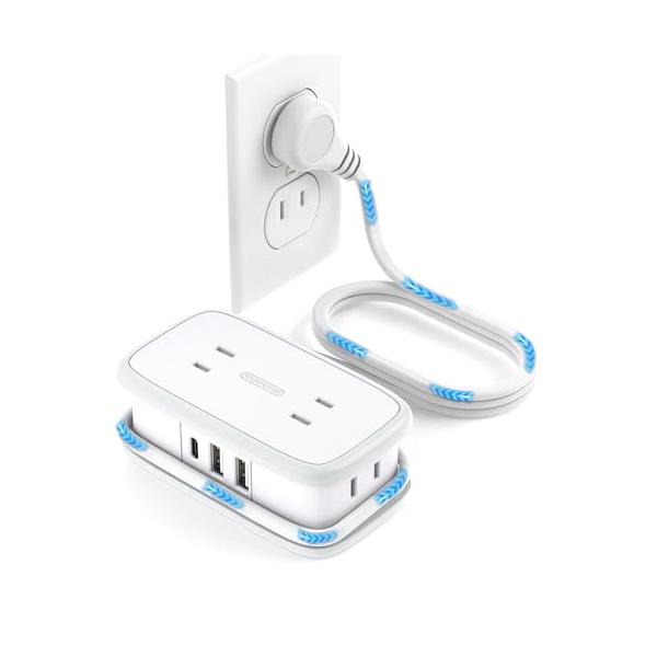 延長コード1m タイプc NTONPOWER 電源タップ usb付き コンセントタップ