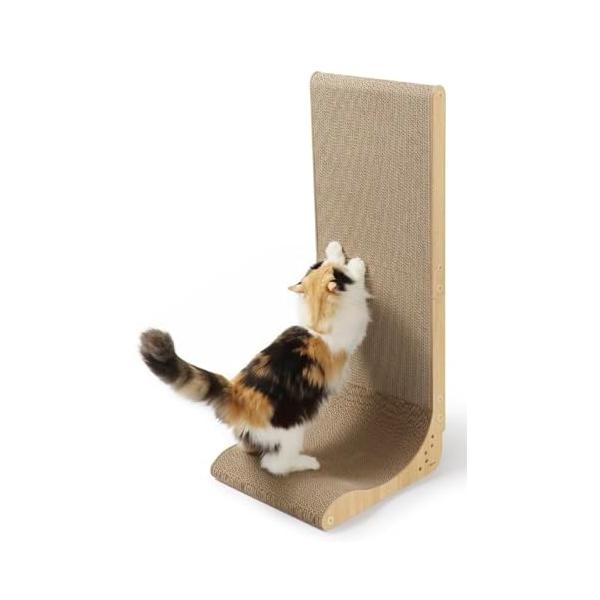 b ウッドプレミアム 交換可a ライトブラウン/b ラージ/爪とぎ・Style:b ウッドプレミアム 交換可PatternName:a ライトブラウンSize:b ラージ・選べる2サイズ&amp;2カラー 猫の体格やつめとぎスタイルに合わせ...