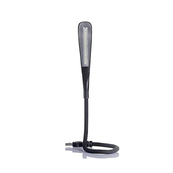 ポータブル・ブラック  ・・Color:ブラック・LEDライト14個の高品質LEDビーズは、良い照明体験をもたらし、最大限に目の保護を提供します。・ポータブルライト軽量で持ち運び可能で、持ち運びに便利なブリーフケースやフォルダに入れることが...