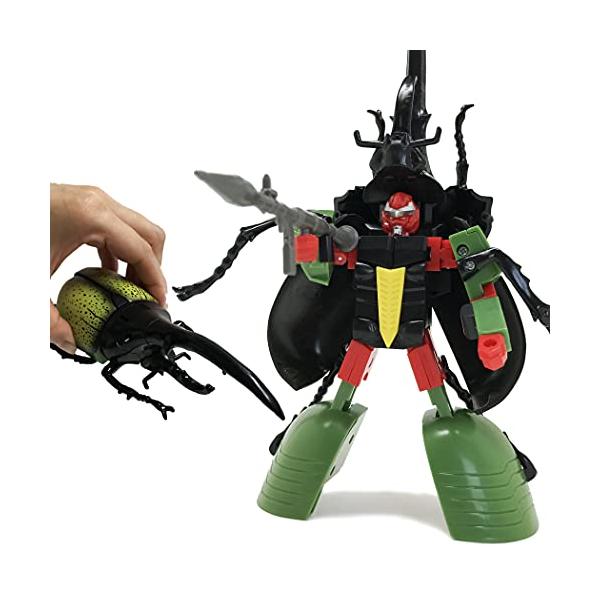 かっこいいぞ変形する昆虫ロボット 昆虫 おもちゃ 変形ロボット 変形