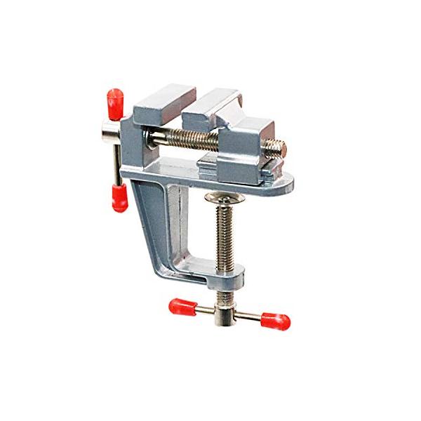 他サイト： AmoYoung 卓上万力 万力小型 ホームバイス 簡単取付 ホビーバイス万力 ポータブルベンチ万力 ミニテーブルクランプ 回転式 修理ツールの商品画像