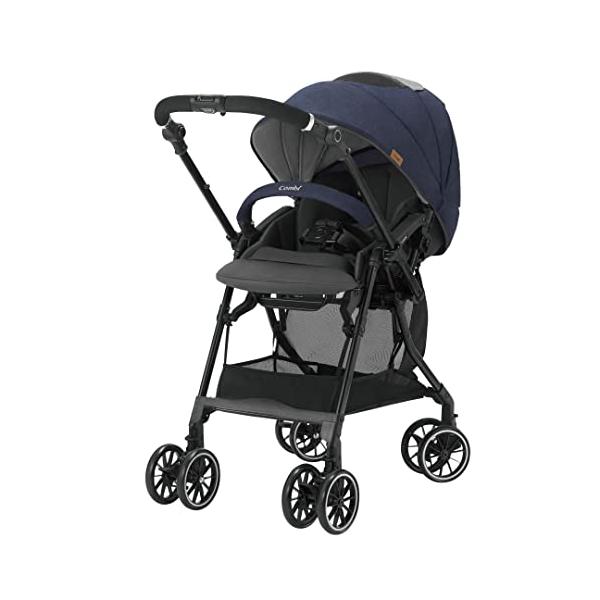他サイト： コンビ A型両対面ベビーカー 1ヶ月から36カ月頃まで スゴカルα compact エッグショック AW ノーブルネイビー エッグショック搭載軽の商品画像