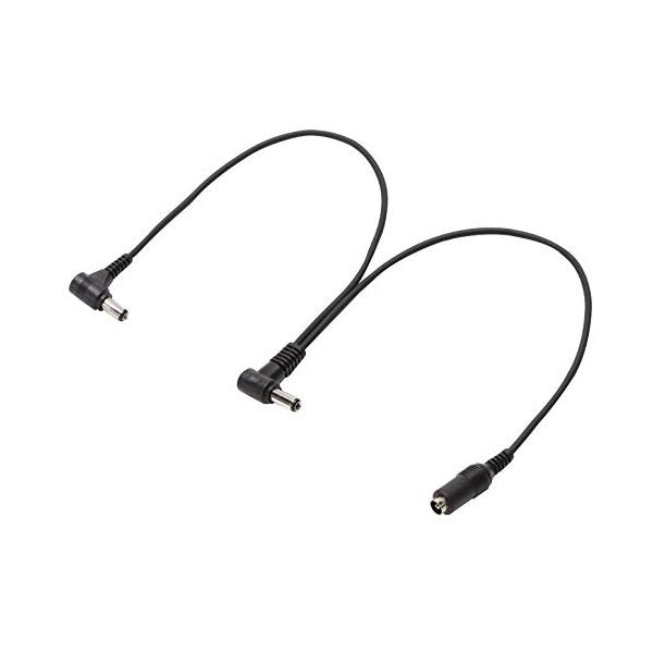 他サイト： TECH DCケーブル 電源 分配ケーブル 2股 パワーサプライコード DC-2 ブラックの商品画像