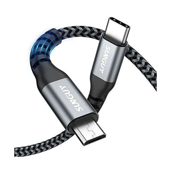 SUNGUY Type C Micro USB ケーブル 1.5M to micro OTGケーブル タイプC