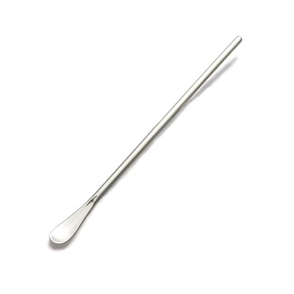 シルバー/-/Iced Tea Spoon・マドラーのサイズ：長22CM 幅1.2CM 重量：37ｇ/本　カラー：シルバー/ブラック・飲み物に砂糖やミルクを混ぜたい時などにぴったりのマドラーです。・マドラー本体の材質はサビないのSUS304...