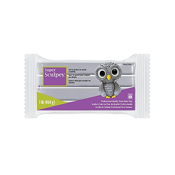 Sculpey ポリフォーム グレー 454g2個 Amazon.com: Sculpey Premo™ Polymer Oven-Bake Clay, Slate