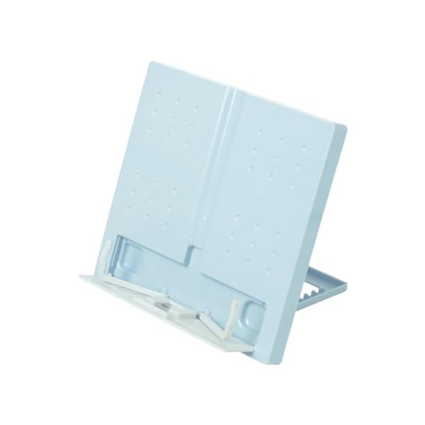 コンパクトタイプブルー/-/SP-8311-B・Color:ブルーStyle:コンパクトタイプ・パッケージ個数:1・パフォーマンス向上・書見台で、本・姿勢・集中力をUP・本を開いたまま固定できるページストッパー付です。・商品：230×210...