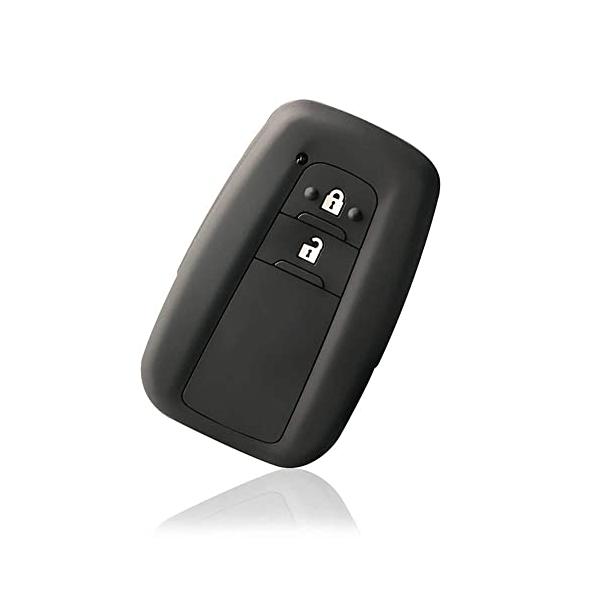他サイト： トヨタ プリウス 50系 スマートキー カバー シリコン製 ブラックの商品画像