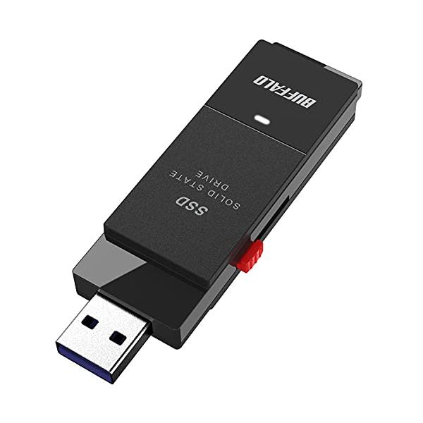 バッファロー SSD 外付け 1.0TB USB3.2 Gen2 読込速度600MB/秒 PS5/PS4
