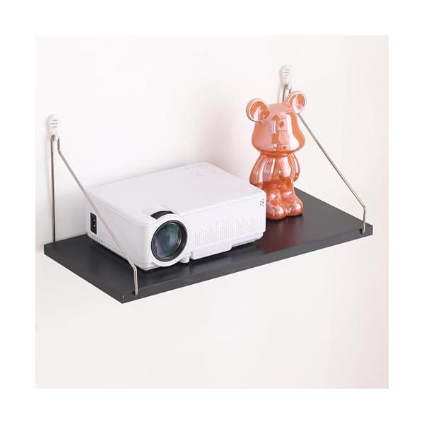 モダンブラック/Medium/JTSU-0BZJ3Y・Color:ブラック・商品仕様この壁掛け棚のサイズは幅30cm×奥行15cm×高さ16.5cmで。素材は木材とステンレスで製作され、耐荷重にもとても優れて、約3-10kgの重い荷物でもし...