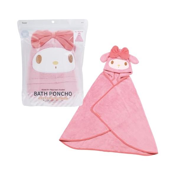 サンリオマイメロディ/ポンチョ/BPO1-A・Color:マイメロディSize:ポンチョStyle:サンリオ・パッケージ個数:1・サイズ:縦108×横92cm・素材・材質:本体=ポリエステル80%・ナイロン20%・原産国：中国