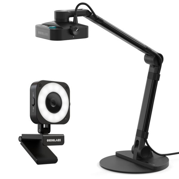 OKIOLABS OKIOCAM X1 WEBカメラ 4K 800万画素 Amazon.co.jp: OKIOLABS OKIOCAM X1 書画カメラ (台湾製) 4K 800