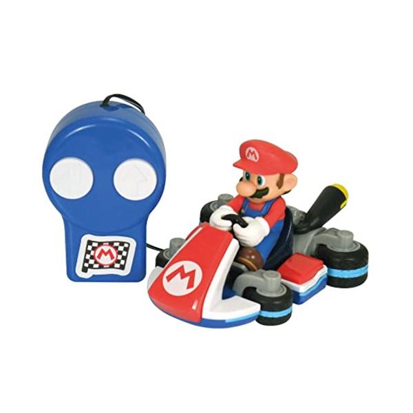 マリオマリオ/-/4555・Color:マリオ・リモートコントロールカーマリオカートシリーズ。8DXモデル。前進後進はコントローラーの2つのボタンで操作。後進時はカーブしながら走ります。・CNintendo・対象年齢:3歳〜・本体サイズ:W...