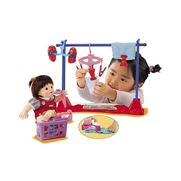 ほっこちゃん ぽぽちゃん お道具 ぽぽちゃん・ちいぽぽちゃんの お洗たくごっこPlus