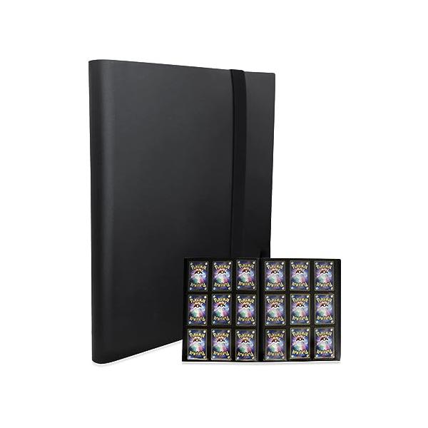 他サイト： MONO ZACK カードファイル トレカ バインダー 360枚収納 カードケース ファイル スリーブ対応 黒の商品画像