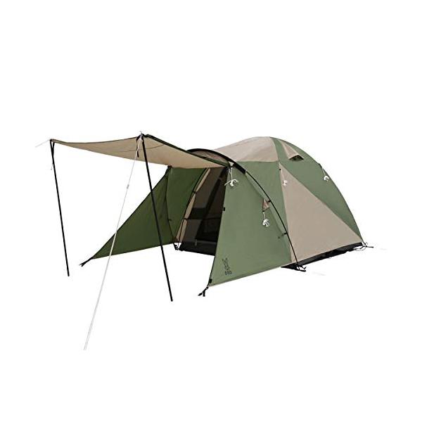 DODディーオーディー ザ・テントM 初心者向け 前室付きドームテント3人